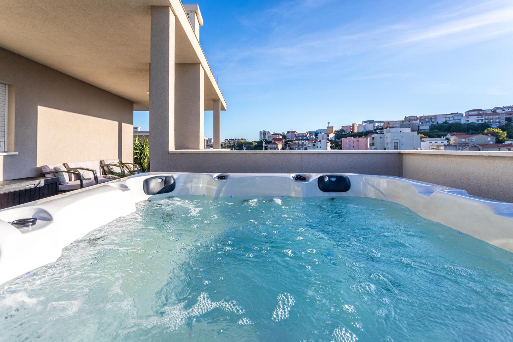 New Luxury 3-Bedroom Penthouse With Huge Terrace 스플리트 외부 사진